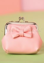 50s Sienna Bow Small Wallet in Pink