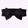 50s Bella Bow Belt in Black