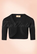 50s Hudson Bolero in Black