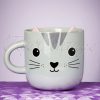 60s Nori the Cat with Ears Large Mug
