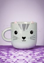 60s Nori the Cat with Ears Large Mug