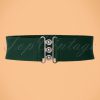 50s Nessa Cinch Stretch Belt in Green