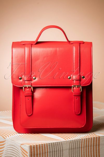 60s Cohen Handbag in Radiant Red