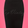 50s Audrey Pencil Skirt in Black