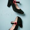 50s Marianne High Heel Pumps in Black