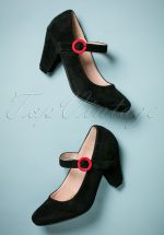 50s Marianne High Heel Pumps in Black