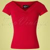 50s Alex Top in Red