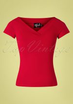 50s Alex Top in Red