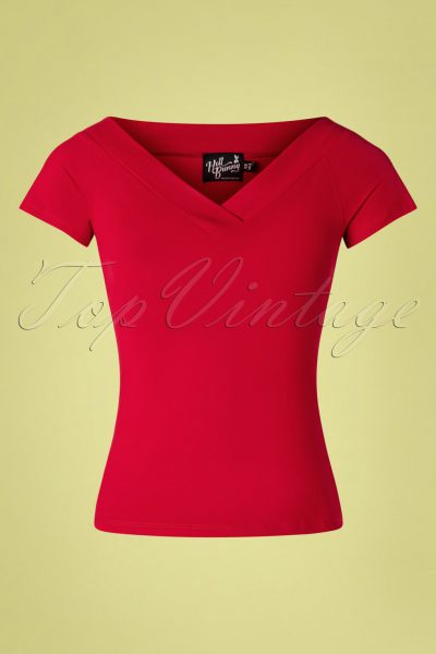 50s Alex Top in Red