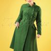 50s Addy Coat in Green