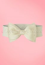 50s Wow to the Bow Belt in Ivory