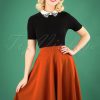 50s Sheila Swing Skirt in Cinnamon