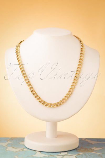 50s Elaine Necklace in Gold