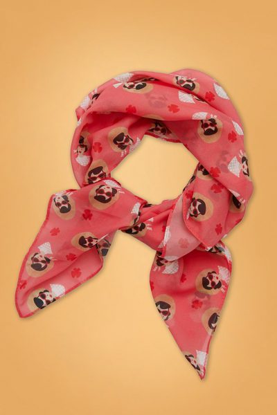 50s Picnic Portrait Scarf