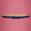 50s Lizzard Belt in Blue