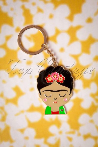 70s Boho Fiesta Keyring