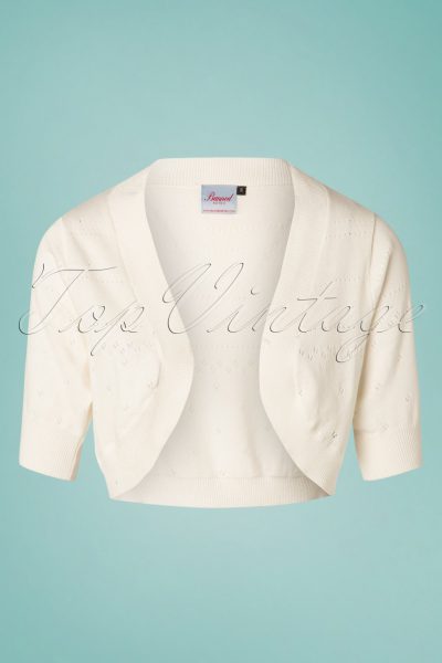 50s You Are My Sunshine Bolero in Ivory