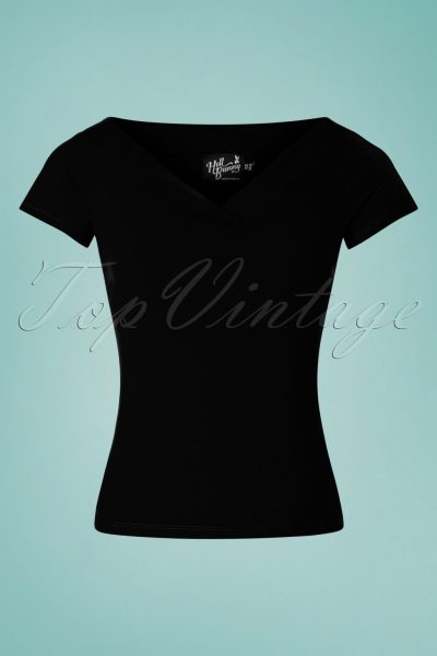 50s Alex Top in Black