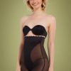 DSIRED Scallop Sheer High Bermuda in Black