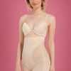 DSIRED Scallop Sheer High Bermuda in Latte
