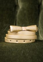 60s Bow Belt in Gold