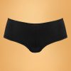 Gloria Brazilian Pinstripe Shorts in Black