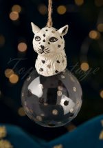 Leopard Head Bauble