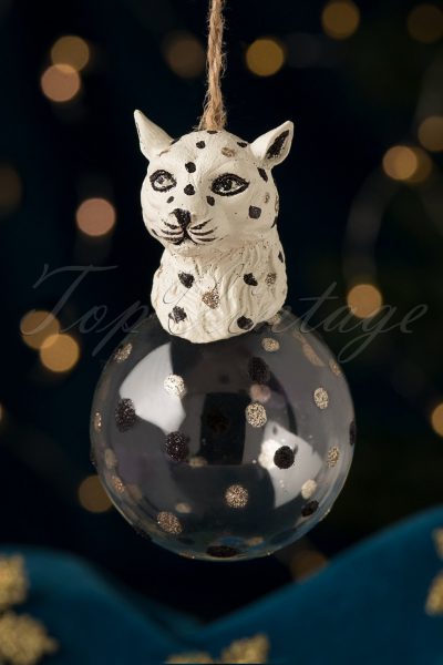 Leopard Head Bauble