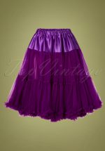 50s Arly Petticoat in Purple