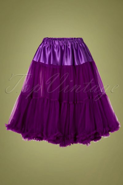 50s Arly Petticoat in Purple