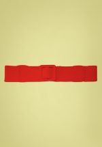 50s Ladies Day Out Square Belt in Red