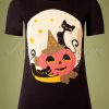 50s Pumkin T-Shirt in Black