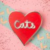 Love Of Cats Enamel Pin