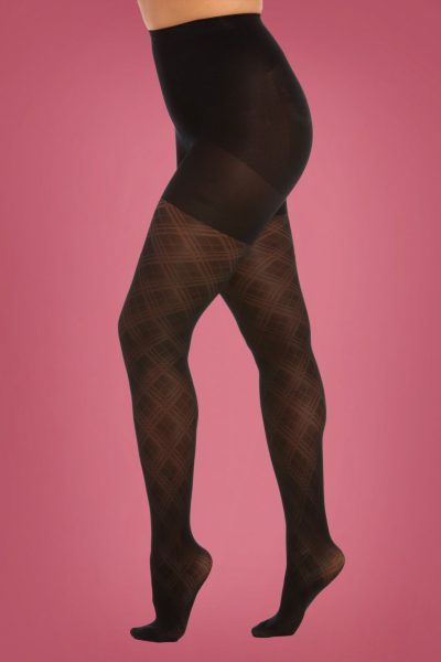 Fancy Legs Tights in Black