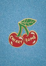 50s Cherry Bomb Enamel Pin