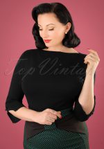 50s Addicted Sweater in Black