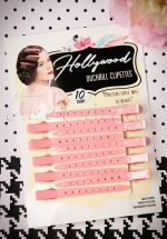 Vintage Hairstyling: Hollywood Duckbill Clipettes in Pink