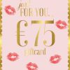 Giftcard € 75