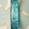 TopVintage Exclusive ~ 20s Fedora Midi Glitter Bangle in Teal