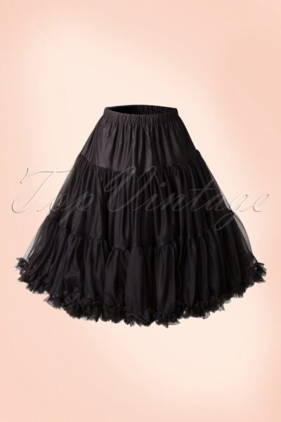 50s Lola Lifeforms Petticoat in Black