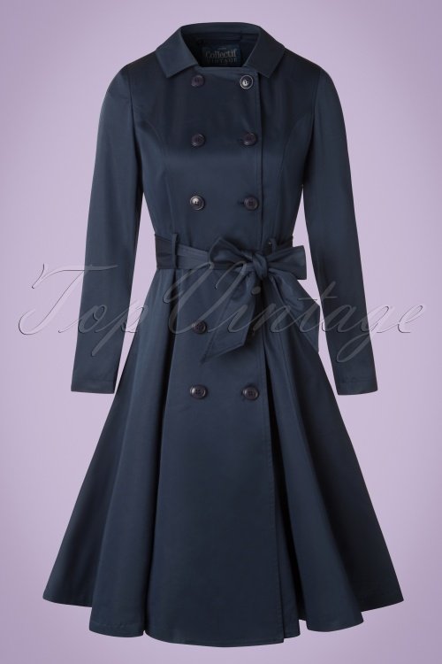 Collectif vintage korrina swing trench sale