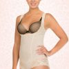 Super Control Lace Body in Latte