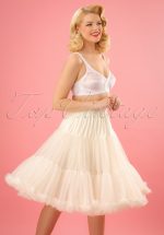 50s Lola Lifeforms Petticoat in Ivory