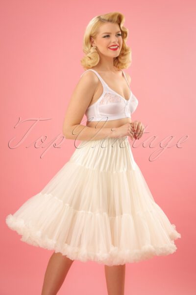 50s Lola Lifeforms Petticoat in Ivory