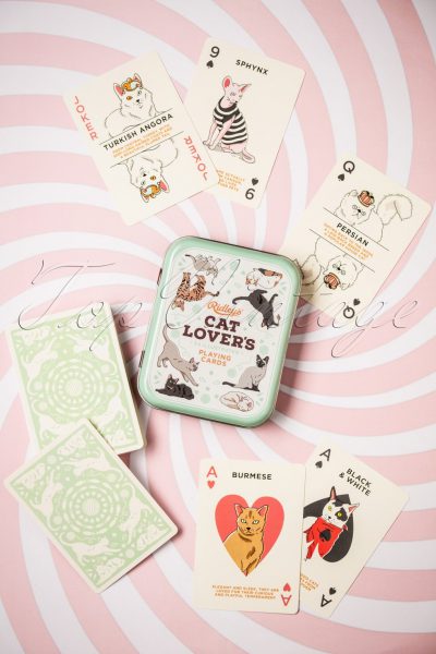 Cat Lovers Playing Cards