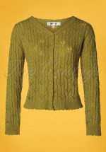 60s Claudia Cardigan in Sage