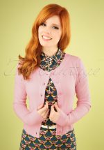 50s Dolly Cardigan in Light Pink