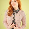 60s Claudia Cardigan in Blush