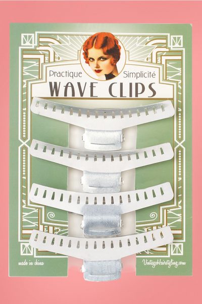 Vintage Hairstyling: Practique Wave Clips