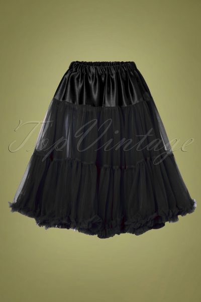 50s Arly Petticoat in Black